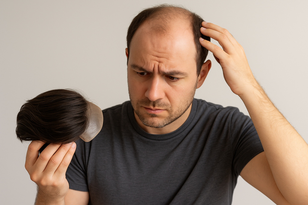 آیا پروتز مو باعث ریزش موهای طبیعی می‌شود؟ واقعیت علمی + تجربه مشتریان واقعی