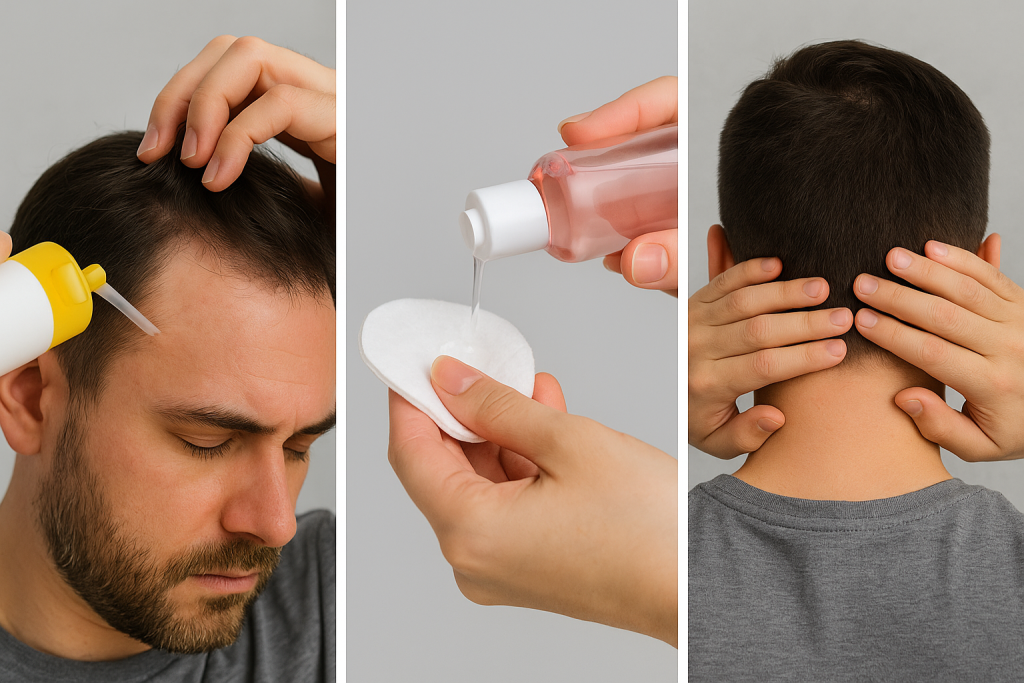 پروتز مو برای افرادی با پوست سر حساس | چگونه بدون خارش و التهاب از پروتز لذت ببریم؟