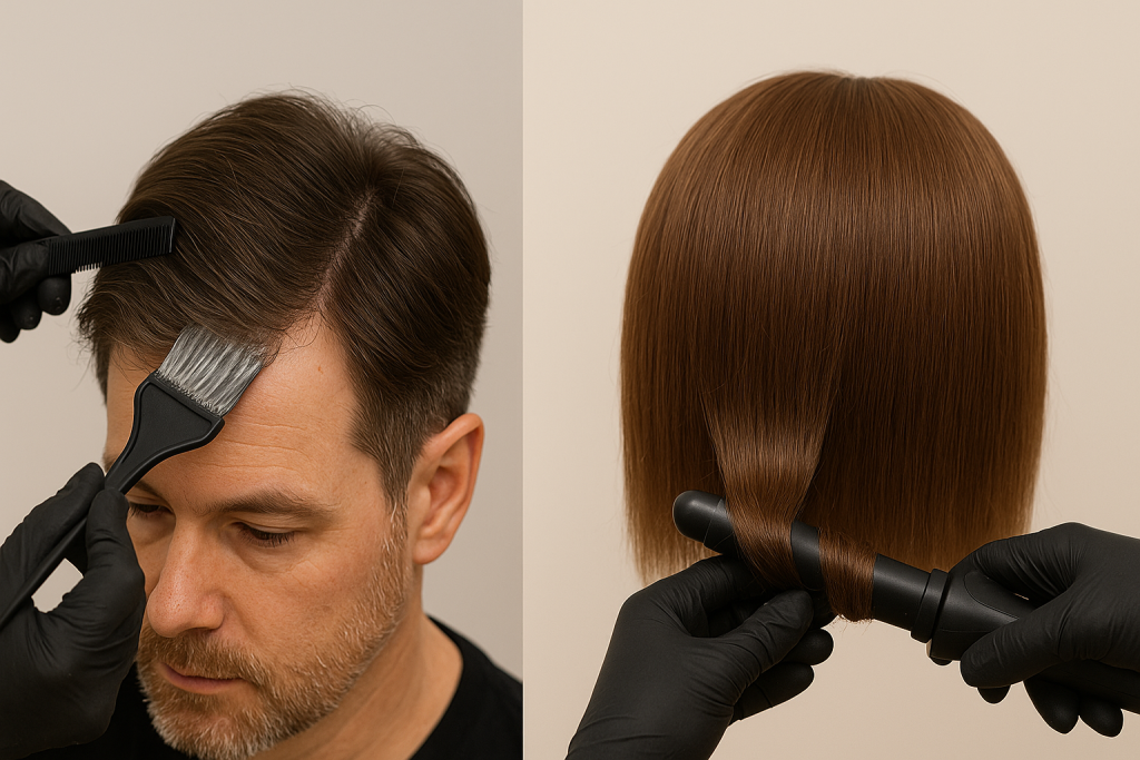 آیا میتوان پروتز مو را رنگ کرد یا حالت داد؟ راهنمای کامل برای تغییر استایل بدون آسیب آیا میتوان پروتز مو را رنگ کرد یا حالت داد؟ راهنمای کامل برای تغییر استایل بدون آسیب